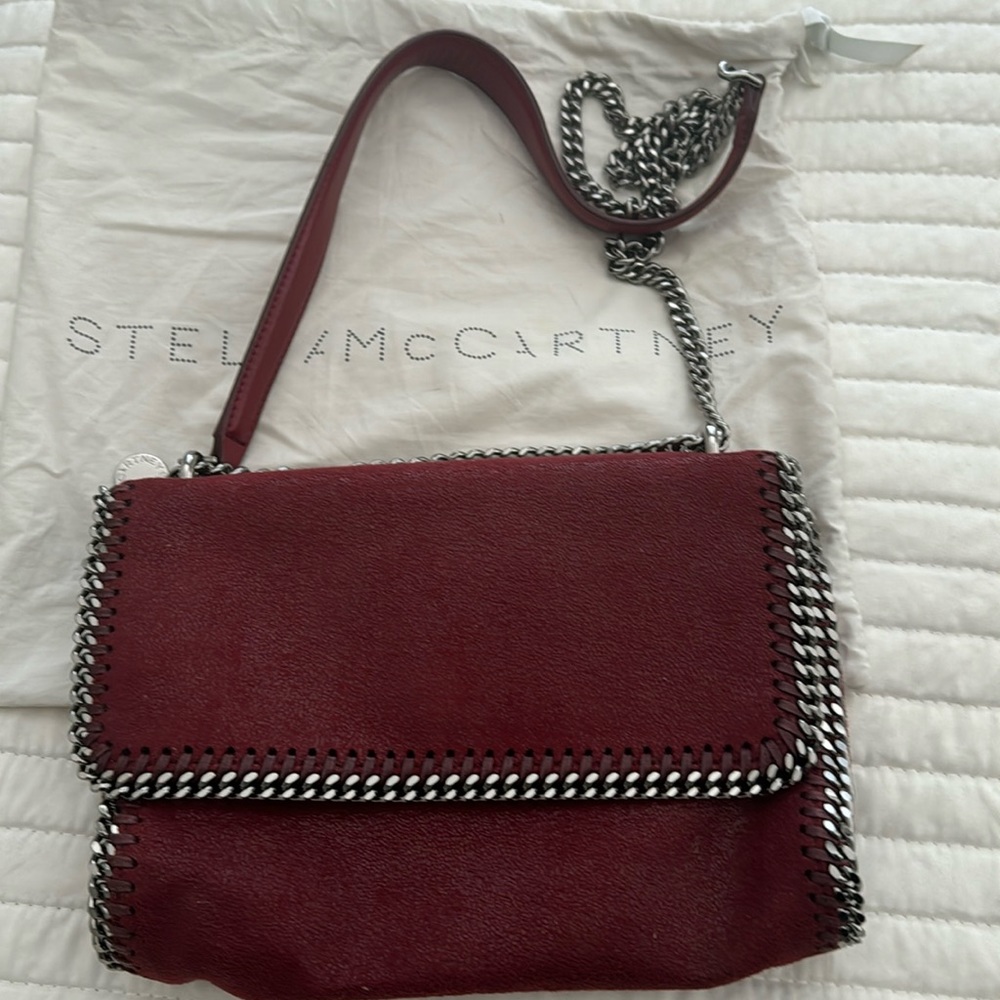 STELLA MCCARTNEY Falabella Shaggy Deer Crossbody Bag